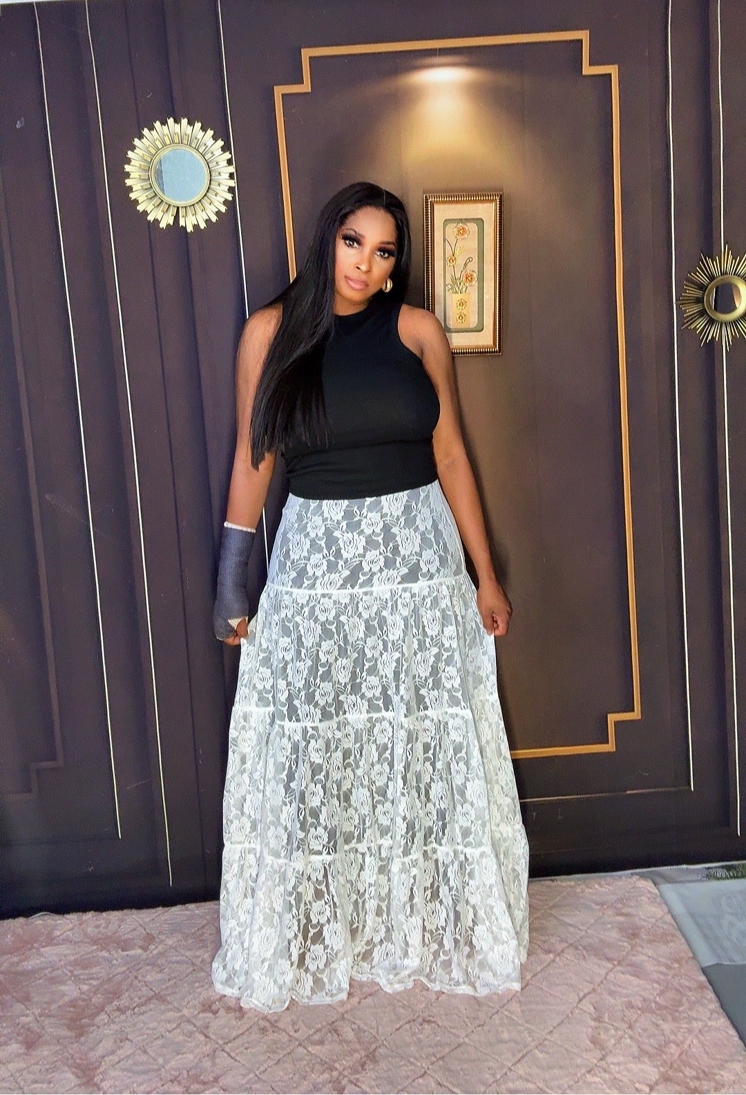 Too cute Lace Skirt