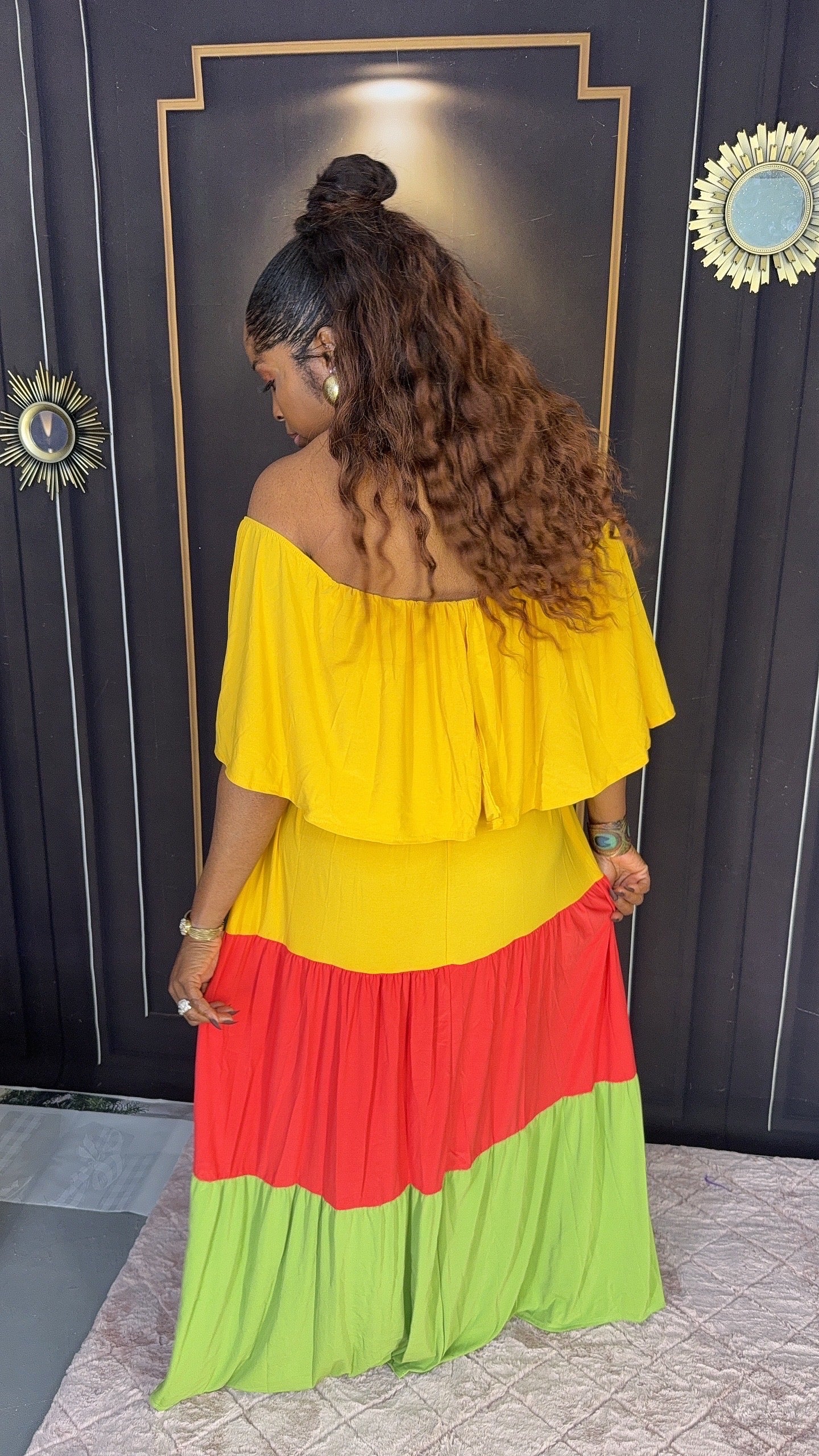 Candy cape Dress
