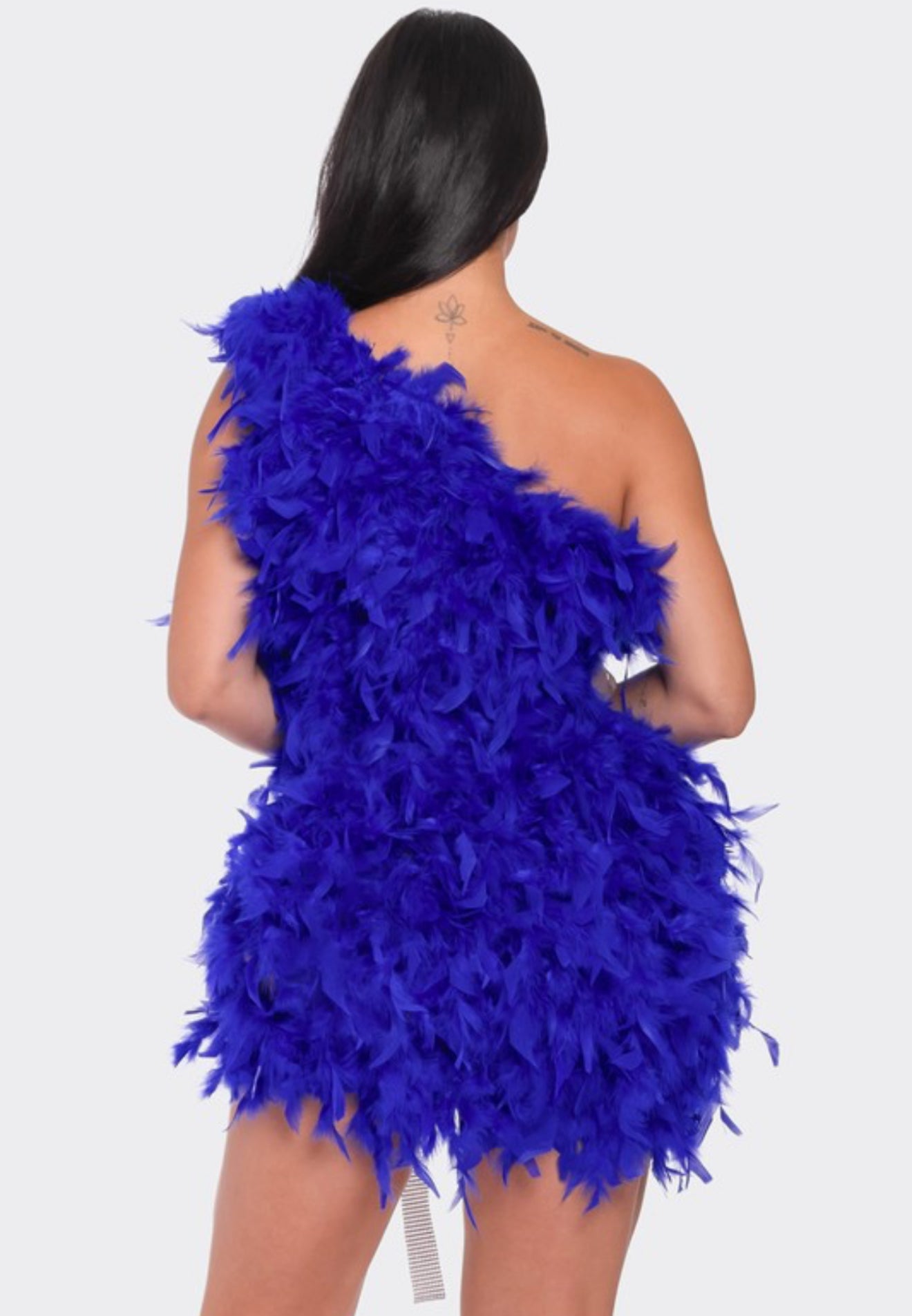 Light camera Action Feathers Dress