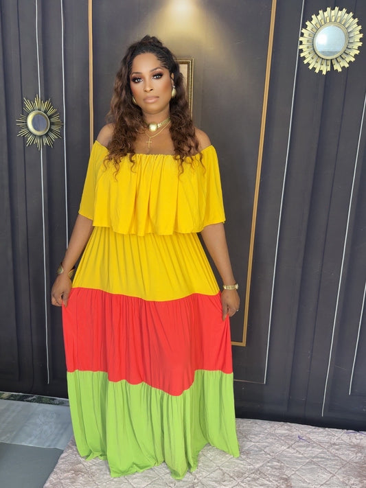 Candy cape Dress