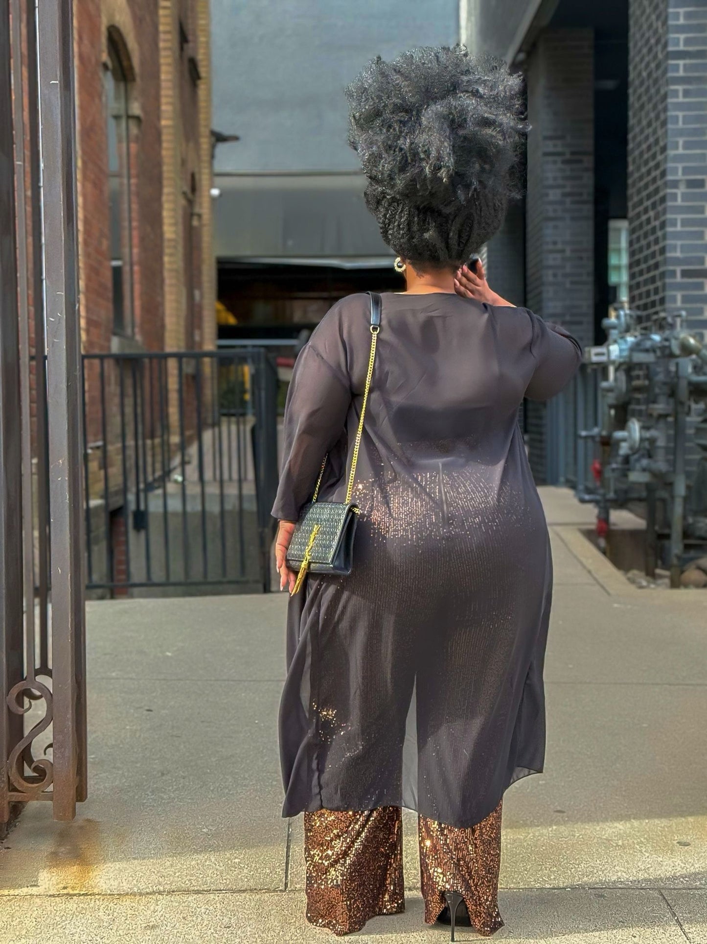 Celesti Sequence Jumpsuit & Kimono set