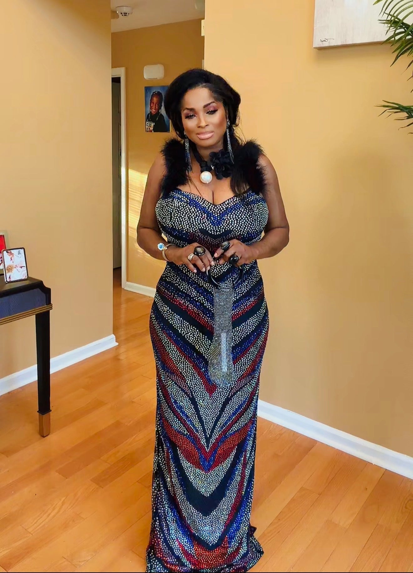 Multicolor Icy Luxe Rheinstone