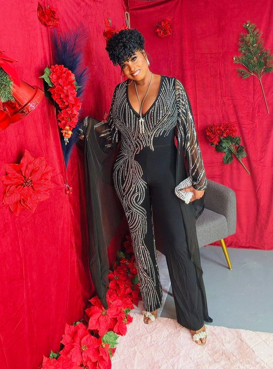 Valentina Bling Jumpsuit