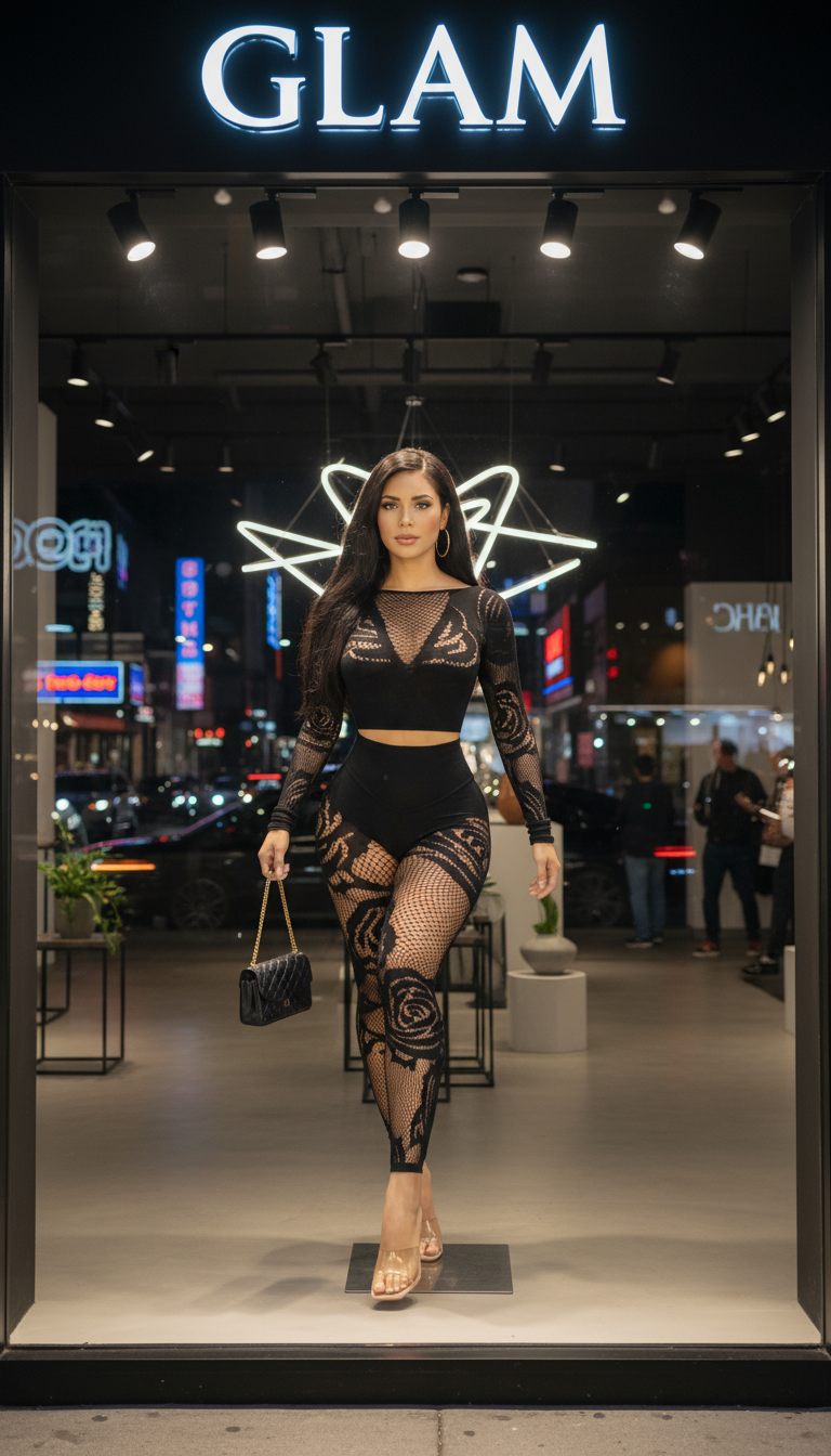 Mira Bodystocking Pant Set