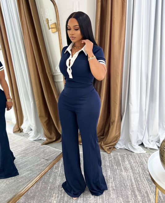 My Navy Jumpsuit