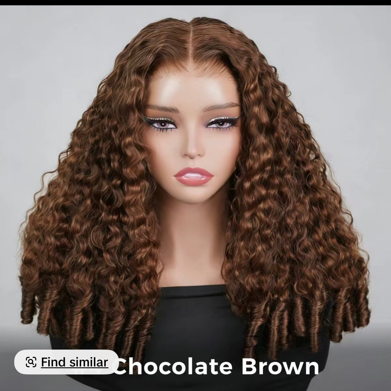 Curly Burmese  Lace Front Wig (13x6 )