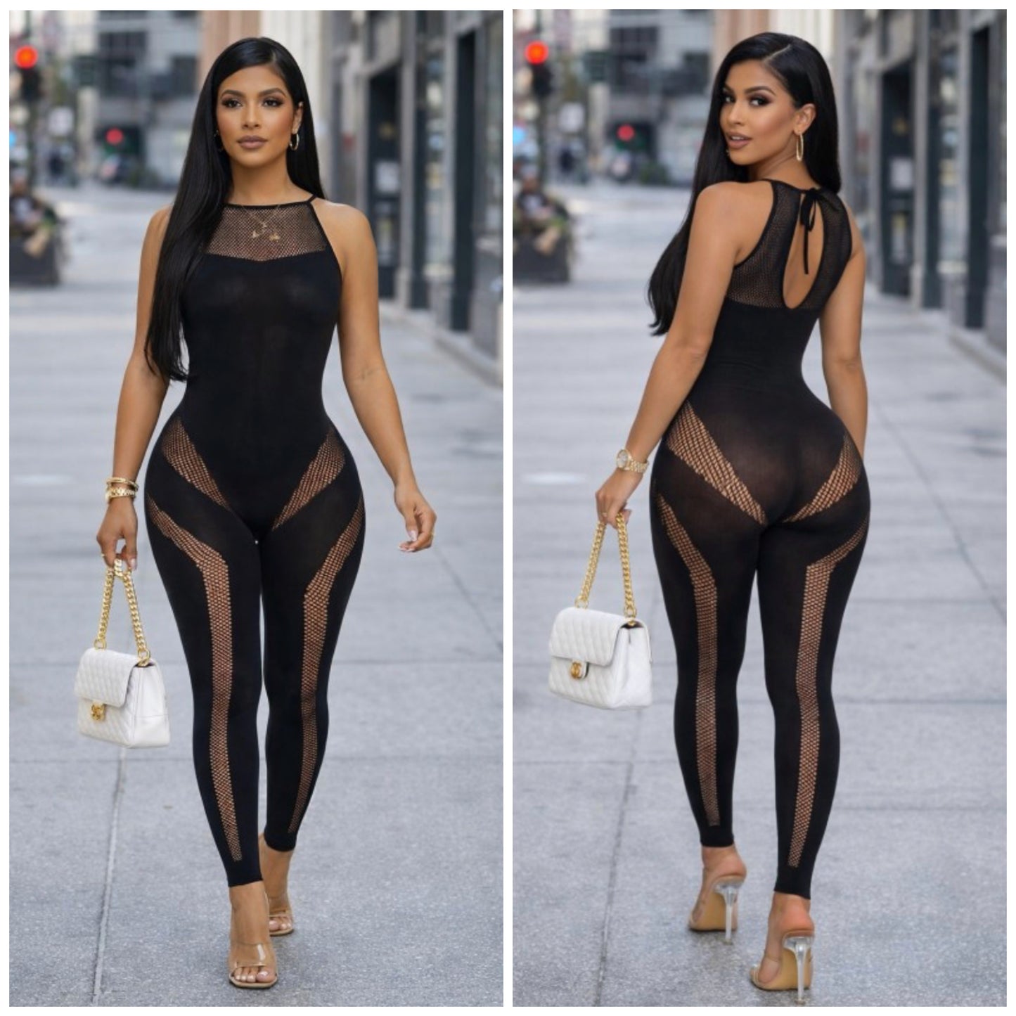 Mira Bodystocking Jumpsuit
