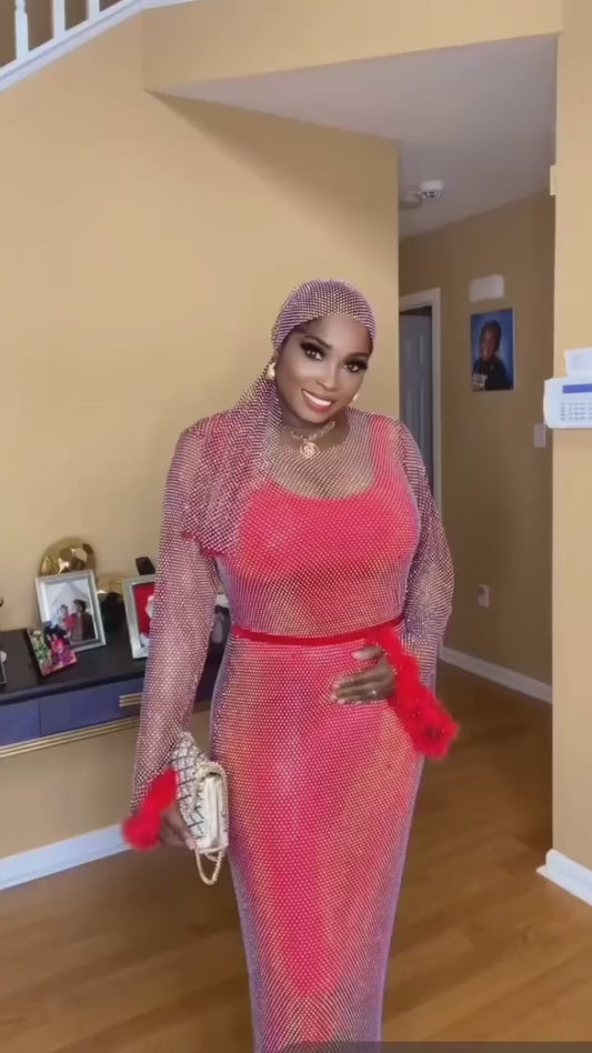 Custom Swarovski Dress
